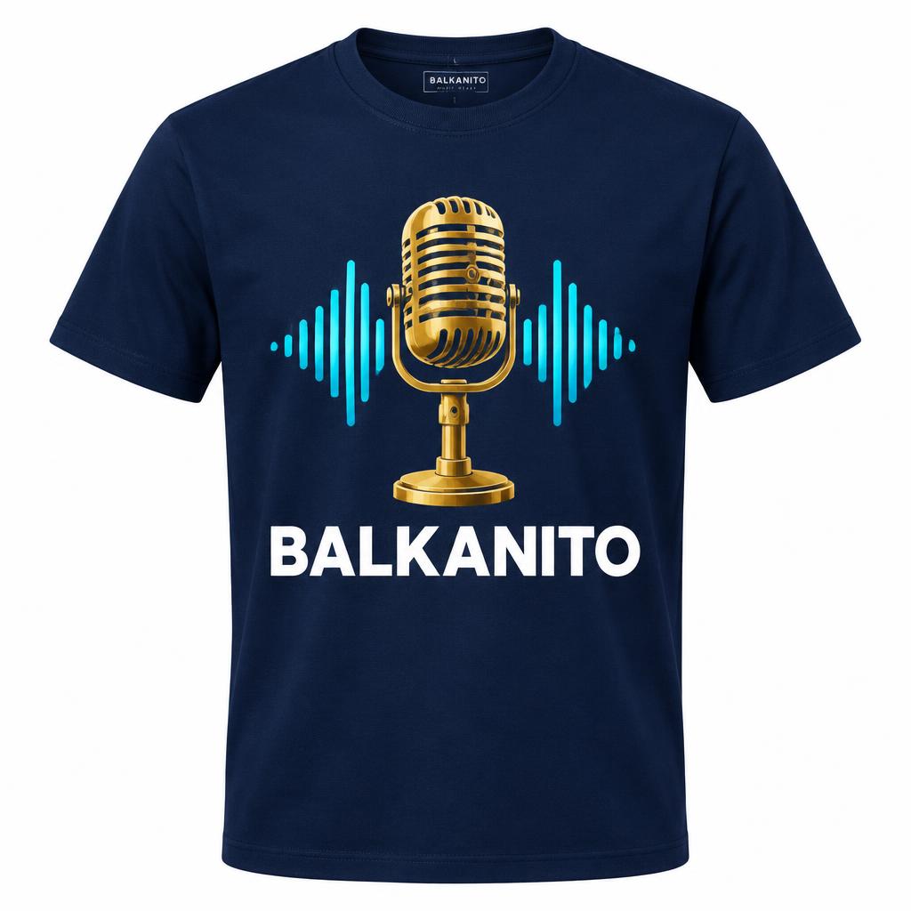 BALKANITO majica „Mikrofon val”
